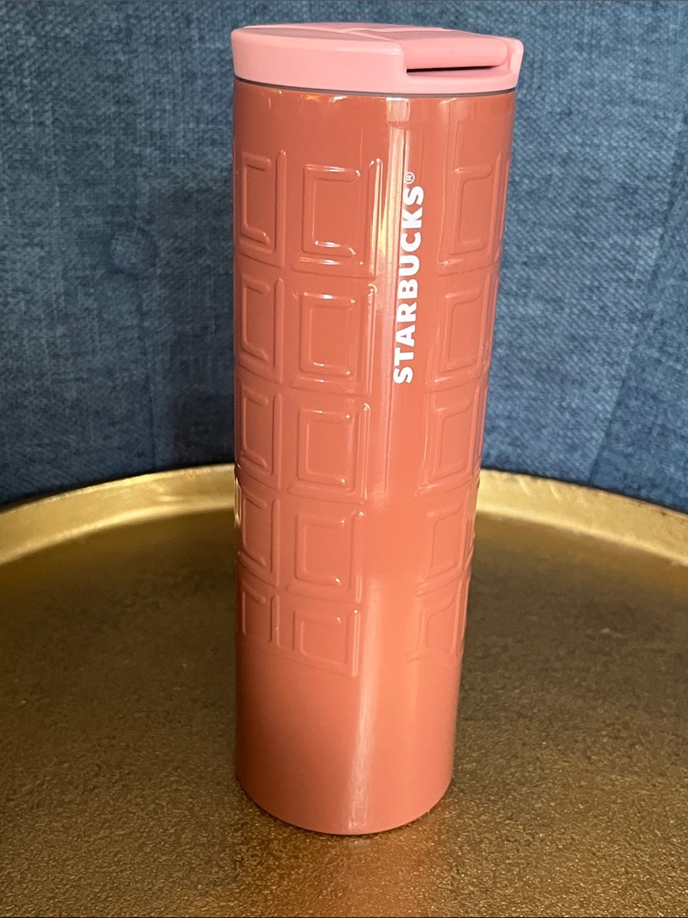Japan Starbucks Valentine's Day 2024 chocolate-brown stainless steel tumbler